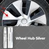 For Tesla Car Wheel Scratches Repair Pen Matte Black Dark Gun Gray Silver Black Multiple Colors