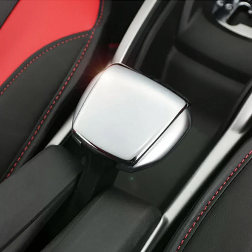 For Peugeot 2008 2014 2015 2016 2017 2018 ABS Car Handbrake Cover Sticker Decoration Trim Protector Accessories