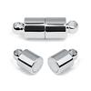 Louleur Round/Heart Strong Magnetic Clasps Magnet End Clasp Connectors for Jewelry Making DIY Bracelet Necklace Accessories