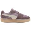 Puma Palermo Classic Retro Suede Casual Slip-Resistant Low-Top Sneakers Women sneakers Purple White 403348-01