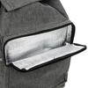 "Nomade" 6-Rad-Marktwagen mit integrierter Atmosphera-Isoliertasche - Grau