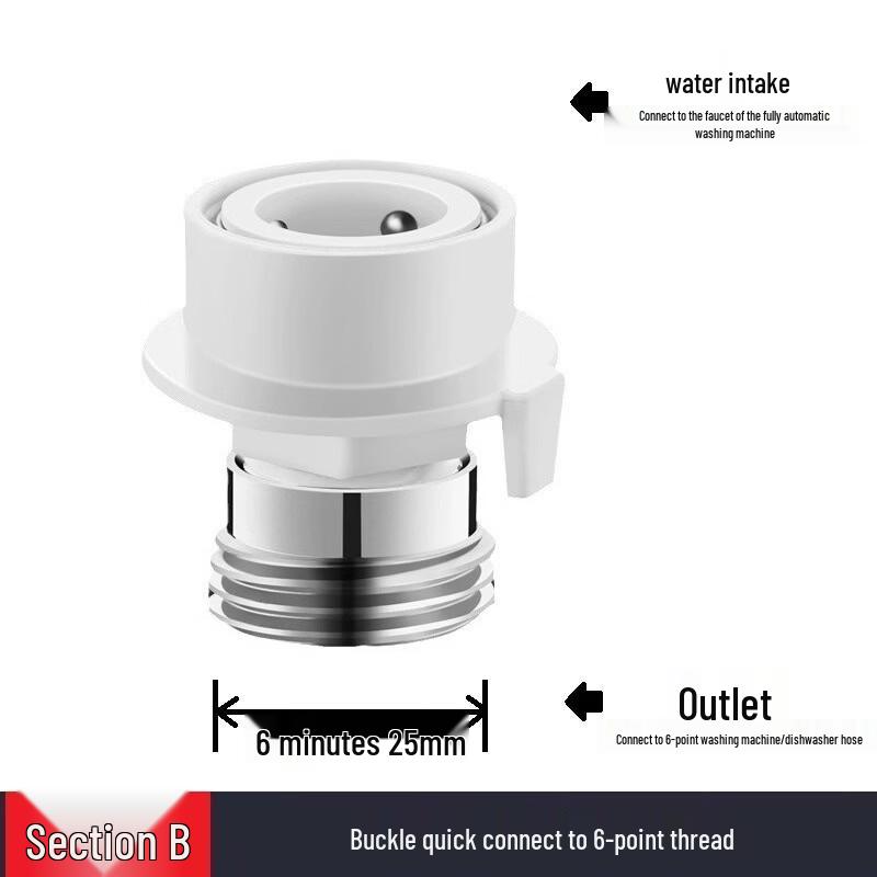 TLXT Inlet Pipe Snap-on Adapter