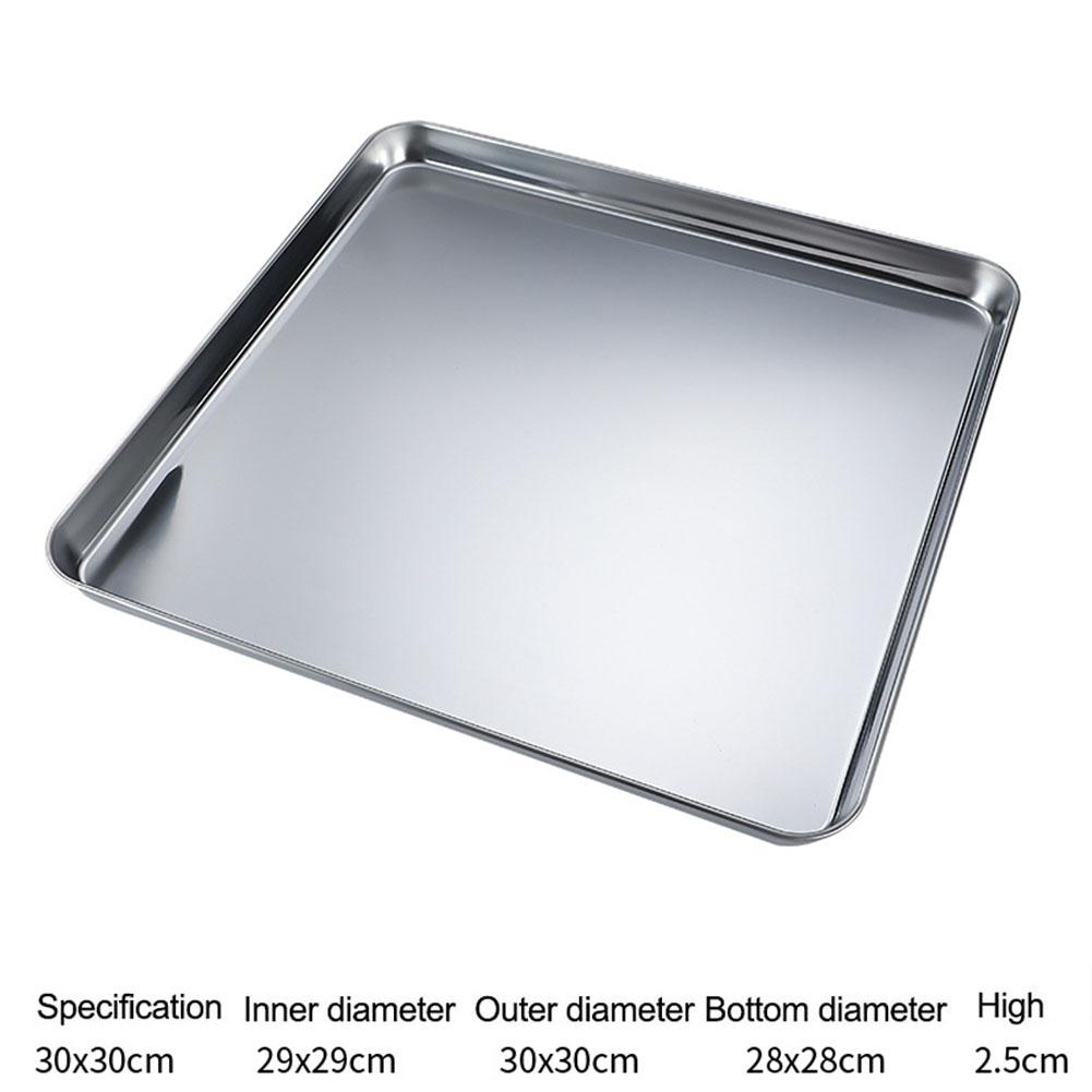 Stainless Steel Oven Baking Tray For Cookie Sheet for For Cookie Preparation