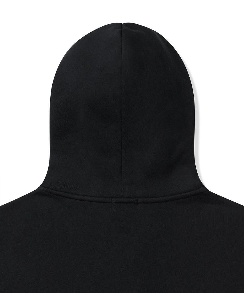 Musinsa Standard Fleece-Lined Hooded Sweat Zip-Up [Black]
