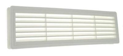 WHITE DOOR AIR SUPPLY GRILLE - KRA DRZ WIA