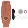 Kazoos Flute Compacct Portable Mahogany Professional Kazoo for Children Beginner Adult Type 2