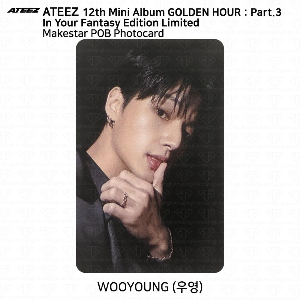 ATEEZ Golden Hour Part.3 In Your Fantasy Edition Limited Makestar POB Photocard