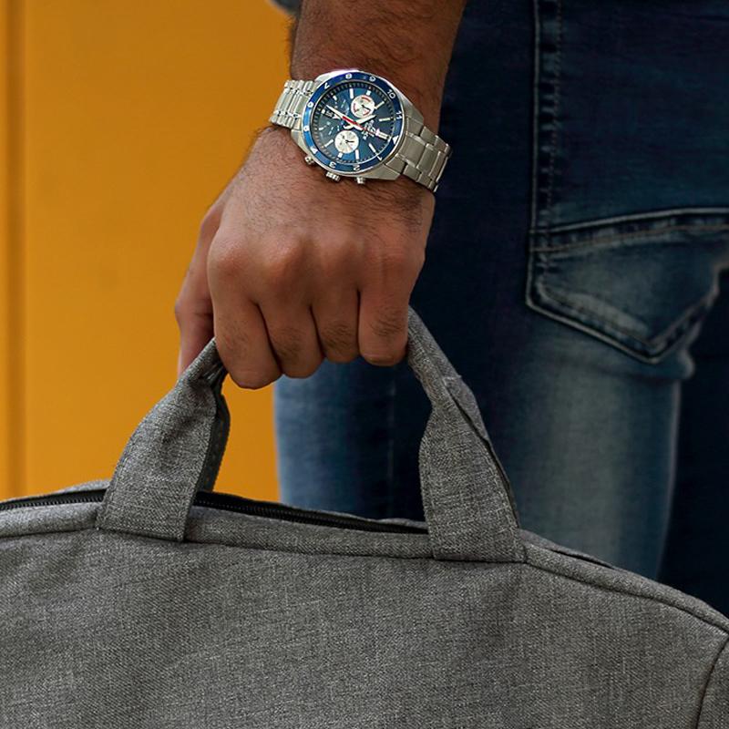CASIO Men EDIFICE Blue Watch EFV-590D-2AVUPFD