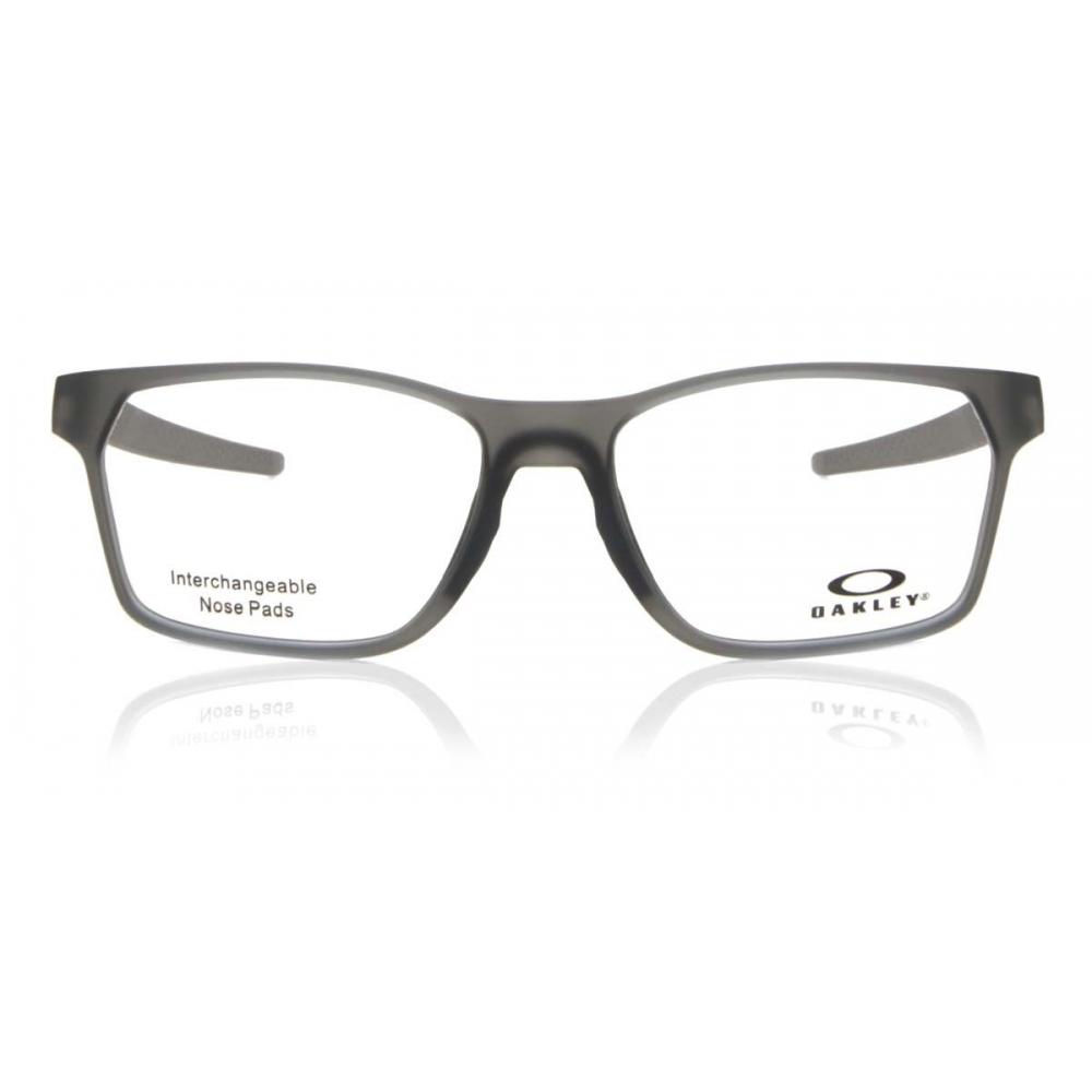

Oakley Ox8174f Hex Jector Asian Fit 817402 Men Eyeglasses Satin Smoke Grey/56