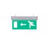 Commercial LED Emergency Sign Lamp Exit Sign Security Light 110-240V Neon Light  Mall