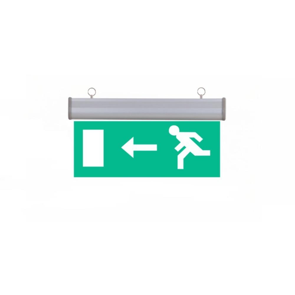 Commercial LED Emergency Sign Lamp Exit Sign Security Light 110-240V Neon Light  Mall