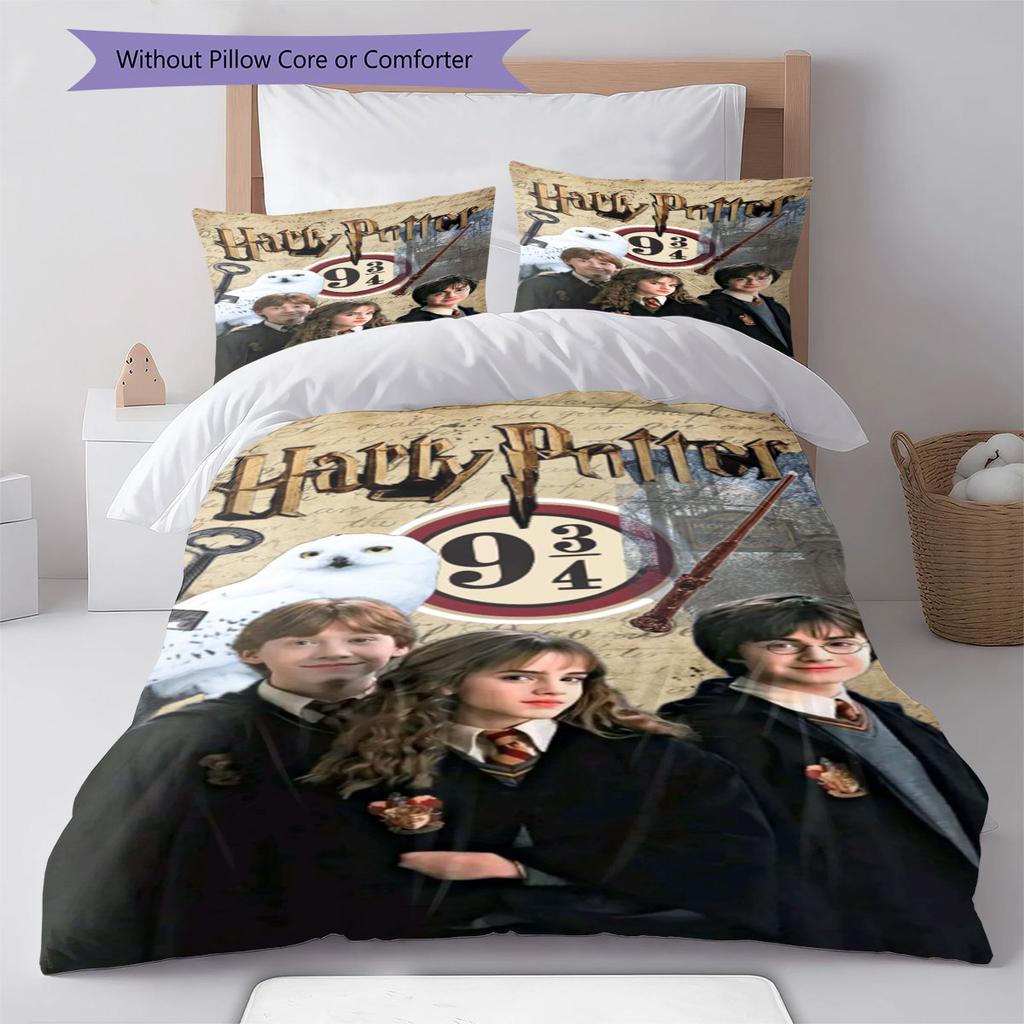 Harry Potter Comfortable and Warm Bedding Set—The Perfect Choice for Decorating Your Bedroom and Enhancing Home Life