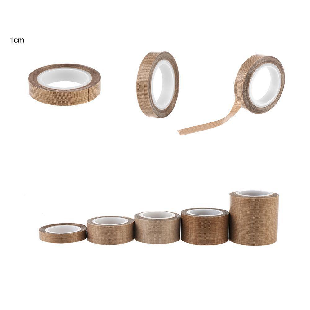 1Pc Nonstick High Temperature PTFE Teflon Tape 5mm Width10 Meter Long