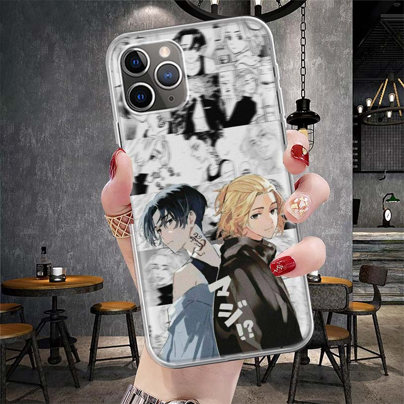 Tokyo Avengers Art Phone Case For Apple iPhone 17 Air 16 15 Plus 14 + 13 Mini 12 11 Pro Max 7 8 SE 16Max Soft Shell Cover Coque