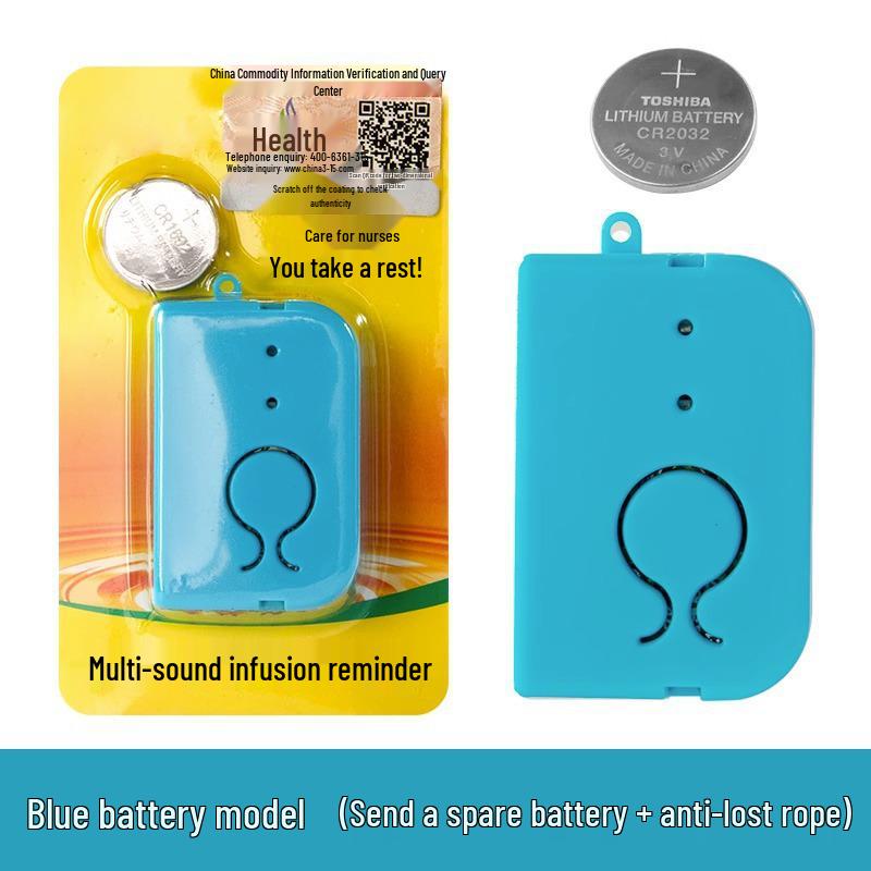 Rechargeable IV Drip Reminder: Infusion Buddy with Low Medication Alert
