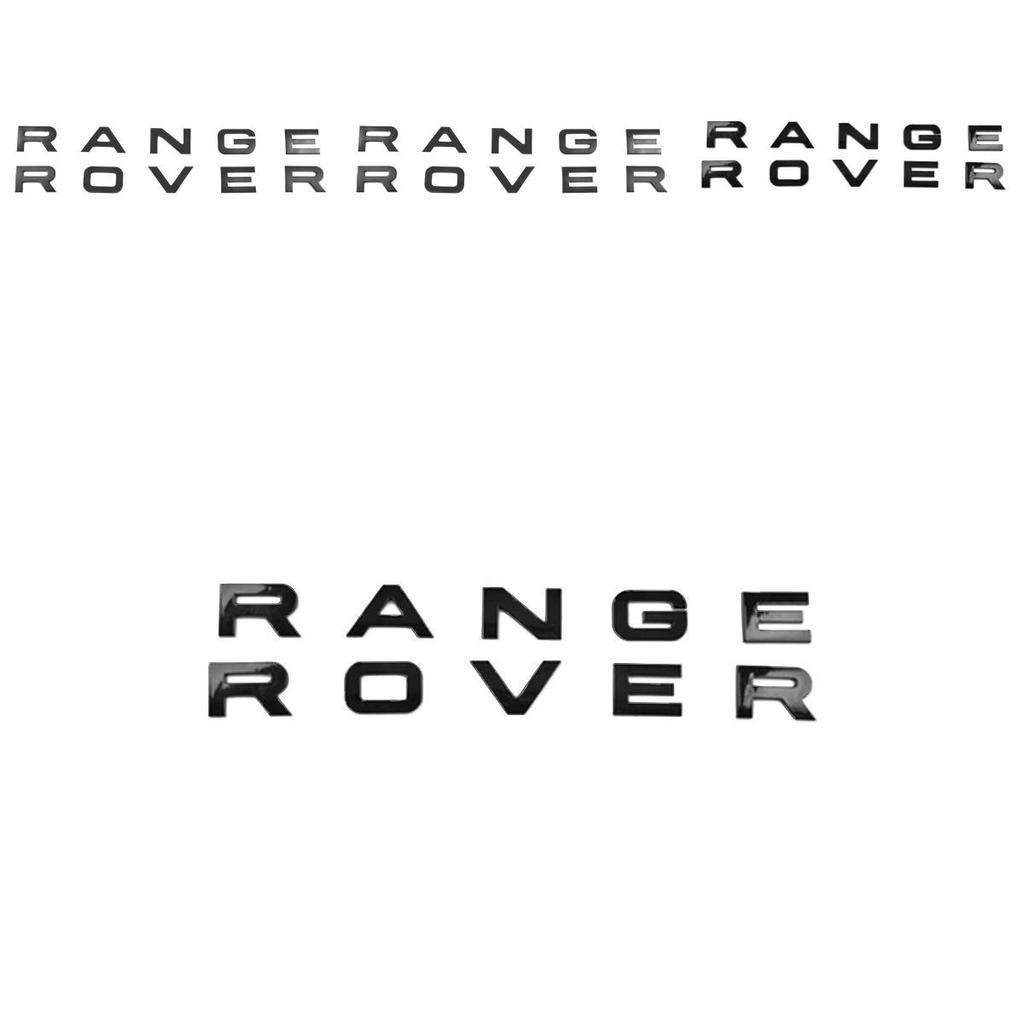 Insignia Emblema de Coche Range Rover Con Acabado Espejo Para Decoración de SUV