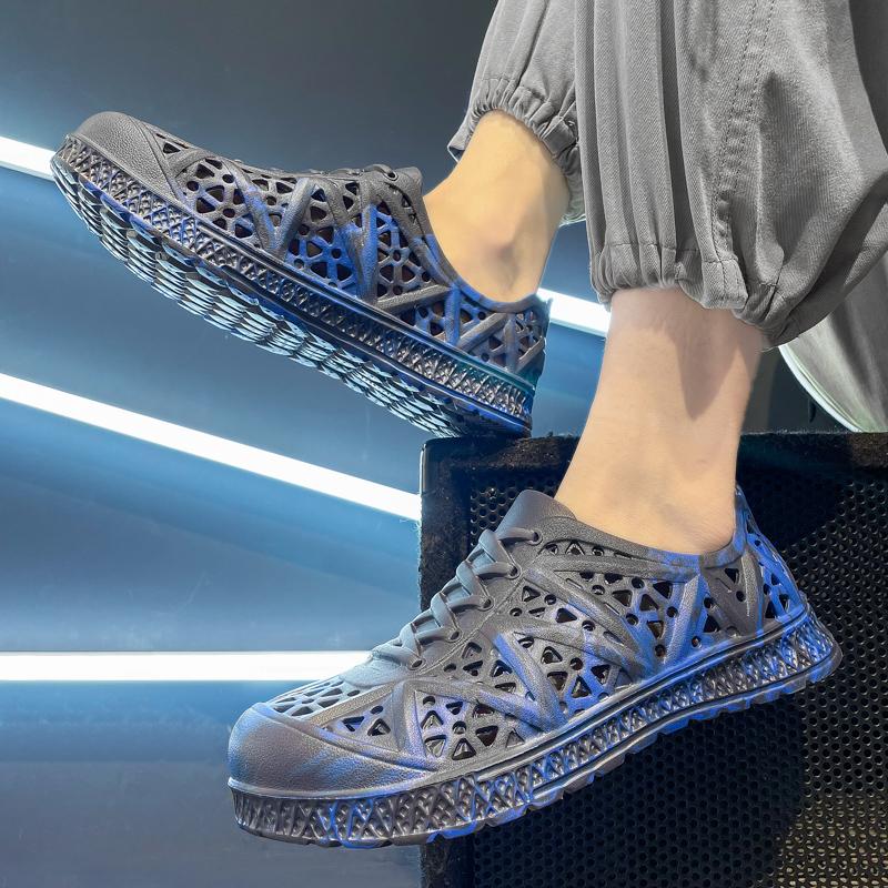 New Men's Slipper Summer Lightweight Comfortable Sandals Men EVA Soft Sole Slides Shoes Outdoor Walking Beach Shoes Flip Flops