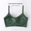 Yumei 116 Women's Padded U-back Bandeau Crop Top - Sexy Sleeveless Tank