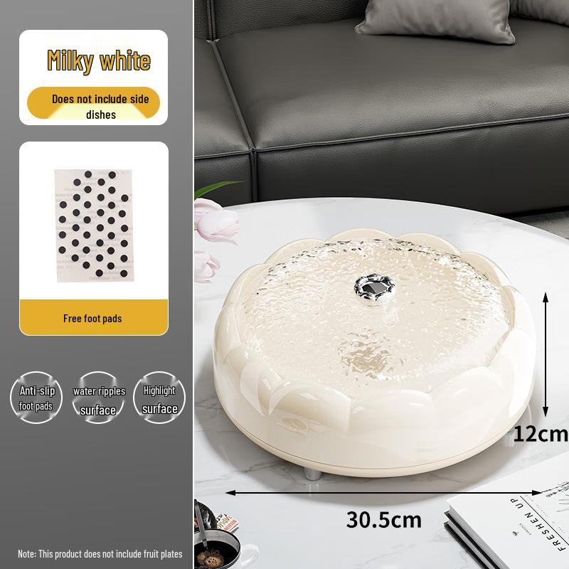 ABXTAO Роскошный вращающийся поднос для закусок