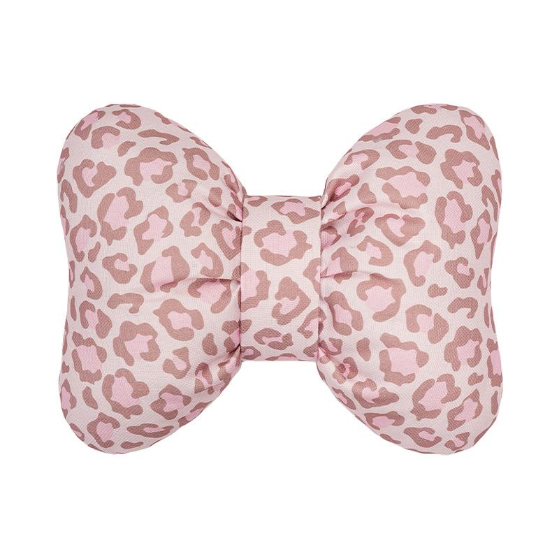New car seat cushion leopard print cat four seasons universal car seat cushion linen breathable and comfortable car seat cover
