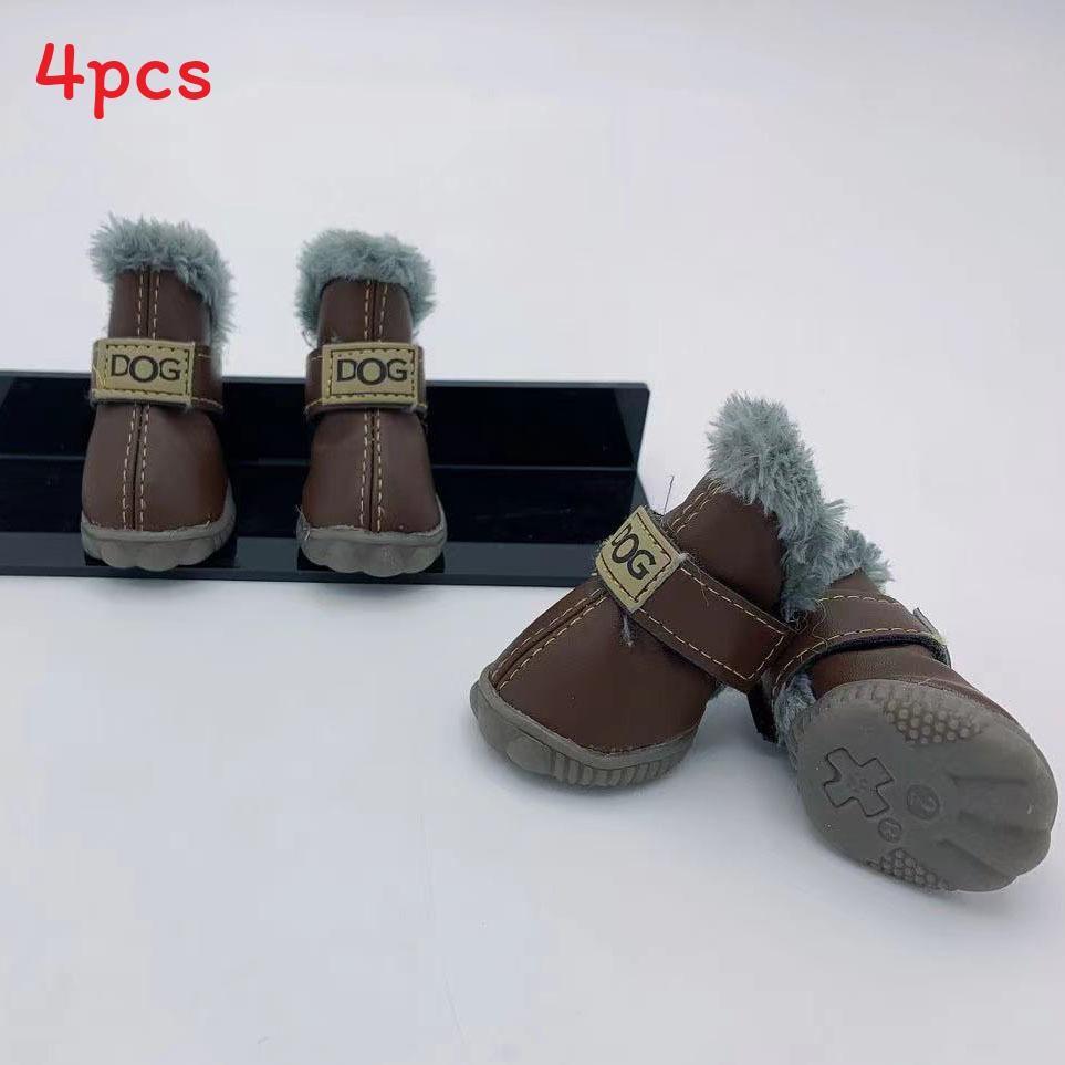 Durable And Comfortable Pet Cotton Shoes For Teddy Dogs And Pomeranians In Various Sizes