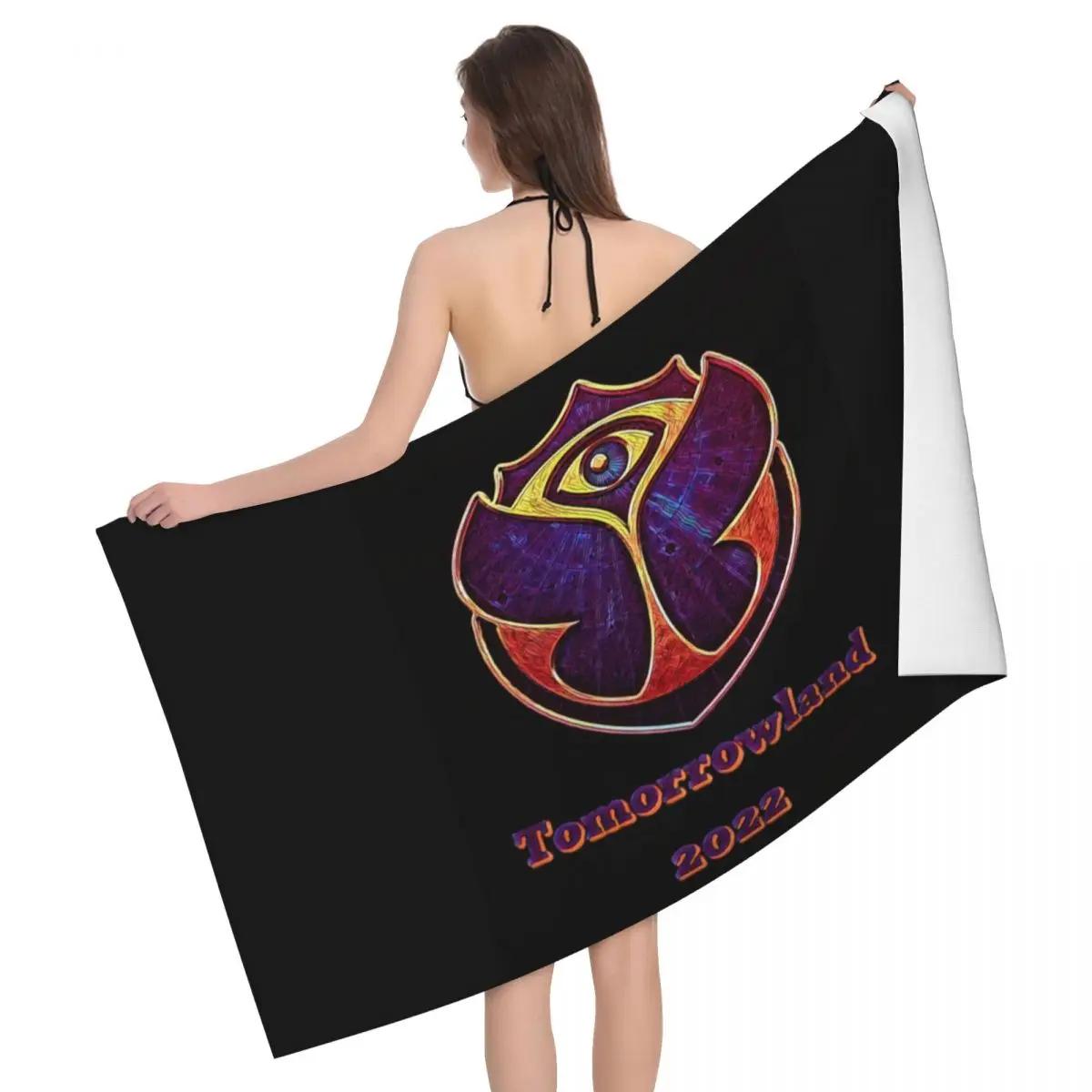 

Tomorrowland Logo Bath Beach Towel Microfiber Pool Towels W40*H60(CM)