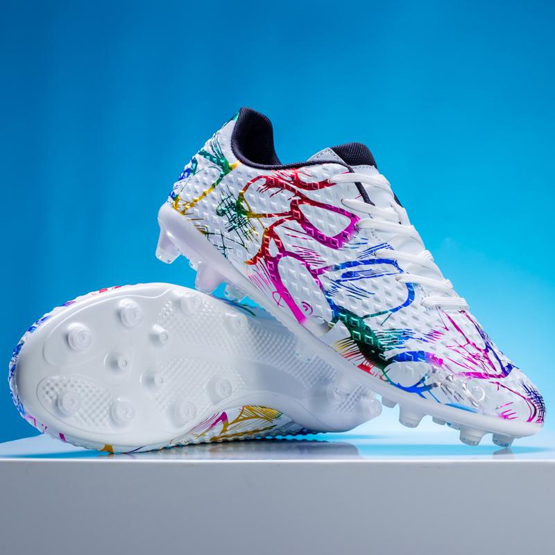 Men's Youth Football Shoes Long Nails Sports Football Boots Large Size Youth Sports Shoes