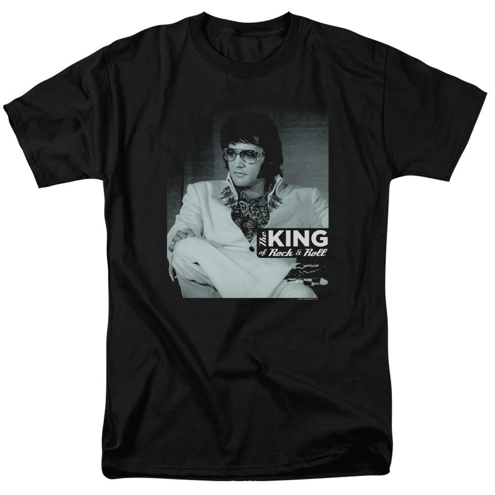 26 Elvis Presley Good To Be T Shirt Licensed Rock N Roll Band Music Merch Black Unisex T-Shirt L
