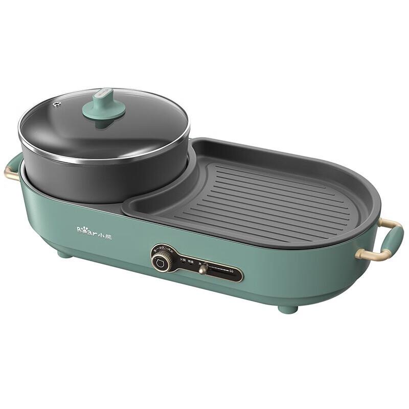 Bear Electric Grill and Hotpot Combo CN plug (adapter included)