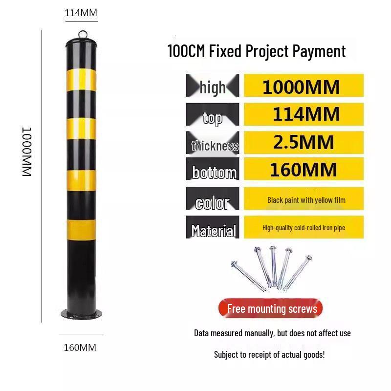 Thickened Steel Guardrail Posts & Anti-Collision Bollards - Road Barriers & Lane Dividers