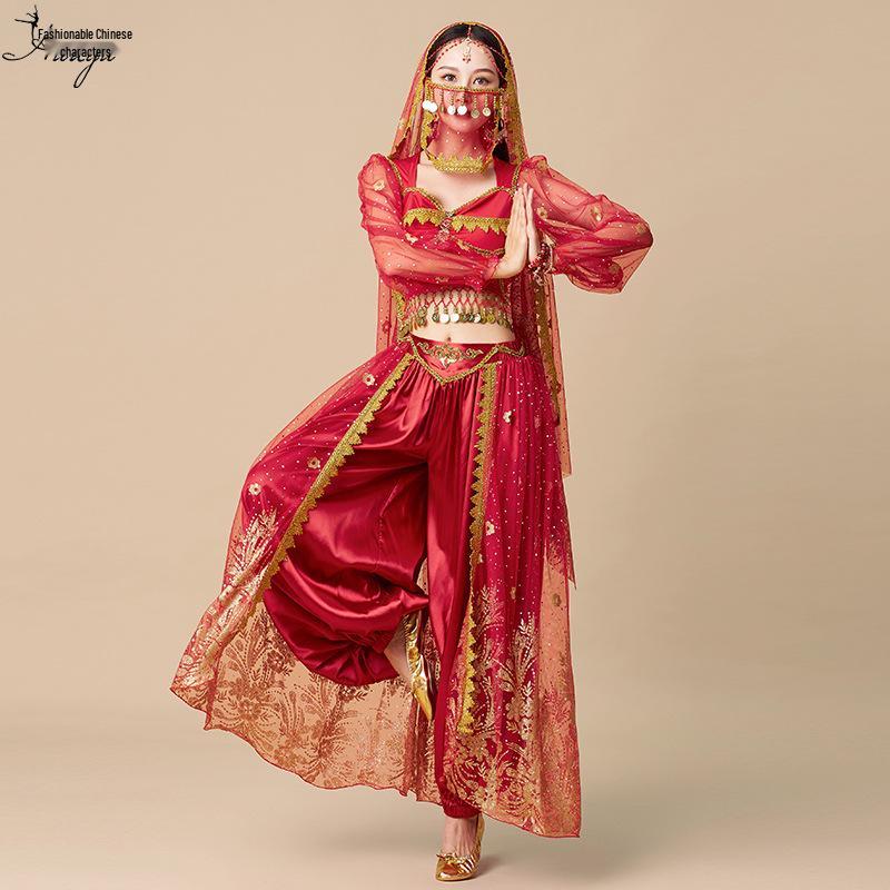 Halloween Jasmine-Inspired Adult Dance Costume Set