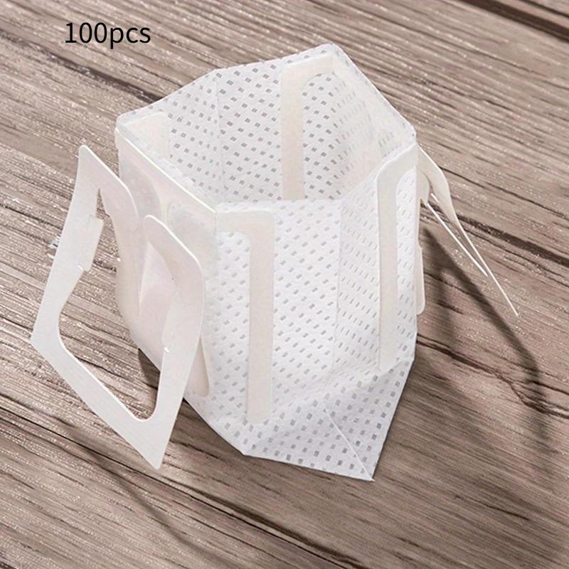 100/200/300pcs Coffee Filter Paper Bags Disposable Drip Coffee Bag Handle Hanging Ear Espresso Coffee Accessories Tea Tool
