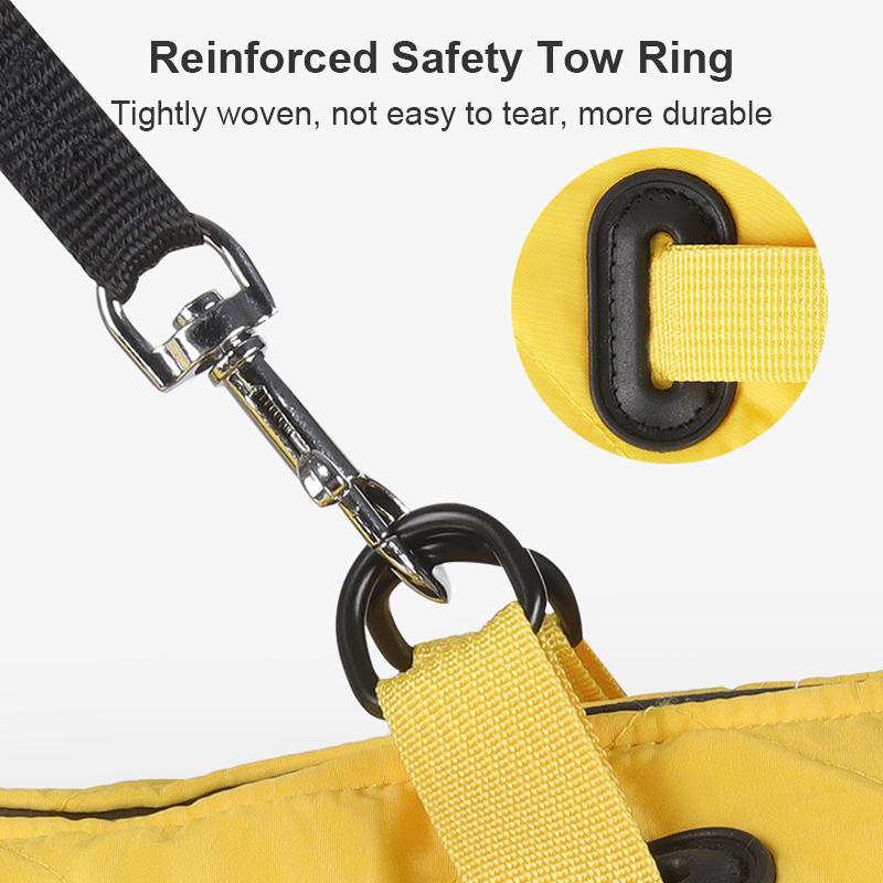 Giacca Calda per Cani a Collo Alto Cappotto in Cotone Gilet Riflettente Ispessito Autunno Inverno Vestiti per Animali Domestici per Cani Medi Grandi