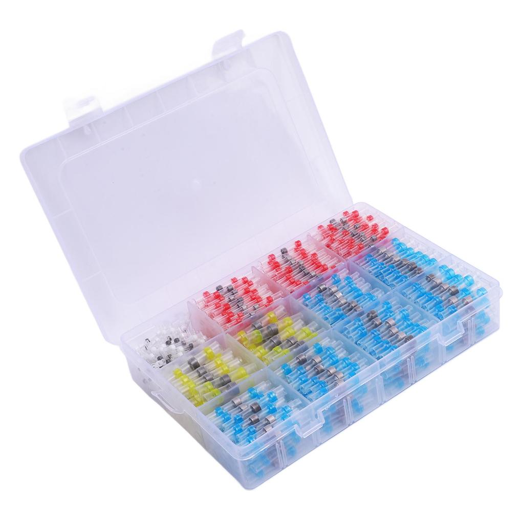500Pcs Heat Shrink Solder Seal Wire Connector Kit Waterproofing Excellent Sealing Heat Shrink