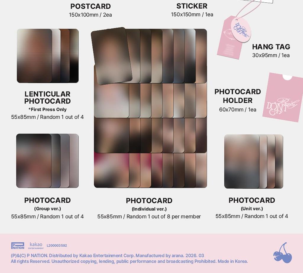 Baby DONT Cry [AFTER CRY] 1st Mini Album