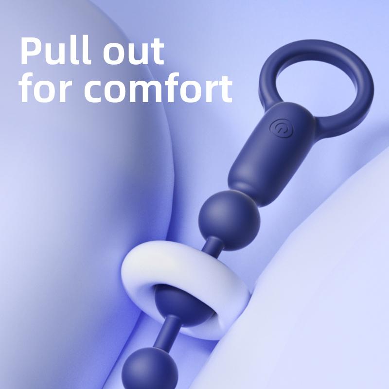 10 Vibrierende Zugperlen Analplugs Offener Anus Vorhof Kleiner Schwanz Arschlochstöpsel Erwachsene Männliche Prostata Massage Erwachsene Sexspielzeuge 18+