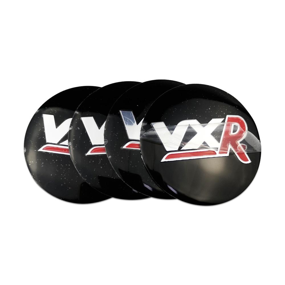 For VXR Logo Car Tire Center Sticker Hub Caps Badge Accessory
