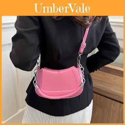 Chic Pu Leather Shoulder Bag New Design Vintage Style For Street Fashion