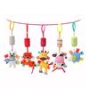 Baby Rattles Mobiles Cartoon Animal Bell Toy Newborn Baby Rattle Hanging Plush Lovely 0-24 Months Teether Toys Christmas Gift