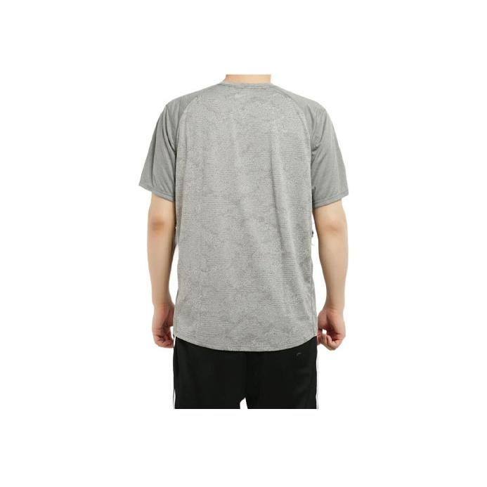 Nike Colorblock Casual Sports Short Sleeve T-Shirt Men Tops Grey AT3928-056