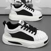 Spring new high-end casual board shoes thick-soled heightened sneakers
