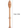 Lace Bobbin Hardwood, 12pcs 4.3in Practical DIY Beech Lace Bobbin Sewing Tools Durable Lace Robbin Weaving Tools for Hand-knitting DIY Tools, Such As