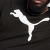 Puma Color Block Logo Comfortable Durable Casual Short Sleeve T-Shirt Men Tops Black 690410-01