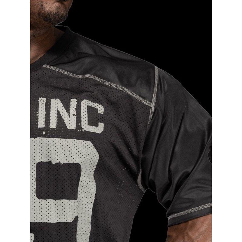 Fashion Version Loose Breathable Half Sleeve Men's Olive Jersey