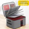 Five-Layer Multifunctional Document Organizer - Large Capacity Storage Bag
