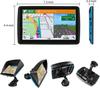 7' GPS-Navigation für Auto & LKW - Touchscreen-Navigator mit 2025 US/CA/MX-Karten, Kostenlose lebenslange Updates, Sprachführung, Geschwindigkeit
