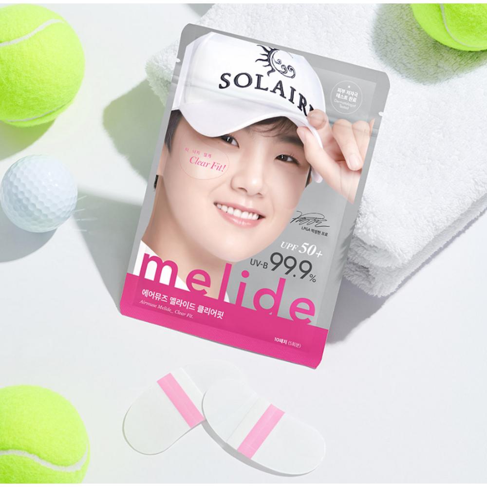 AIRMUSE Melide Clear Fit Transparent Sun Patch 10 patches, 5 servings, 30g, 2 sets