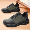 Herrenschuhe neue Leder-Sneaker Arbeitsschutz Freizeitschuhe leichte weichsohlige Laufschuhe Herren