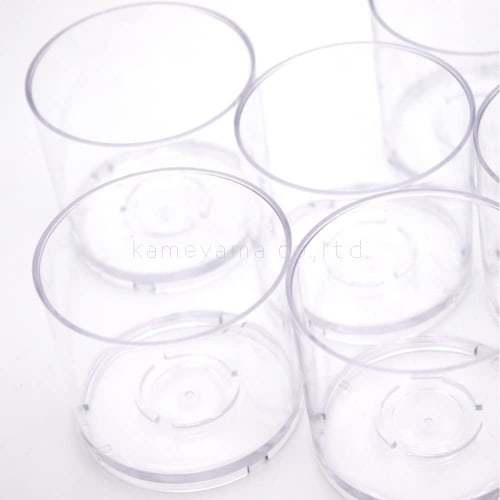 Polycarbonate Clear Cups, 12-Hour Votive, 10 Pieces, "Clear
