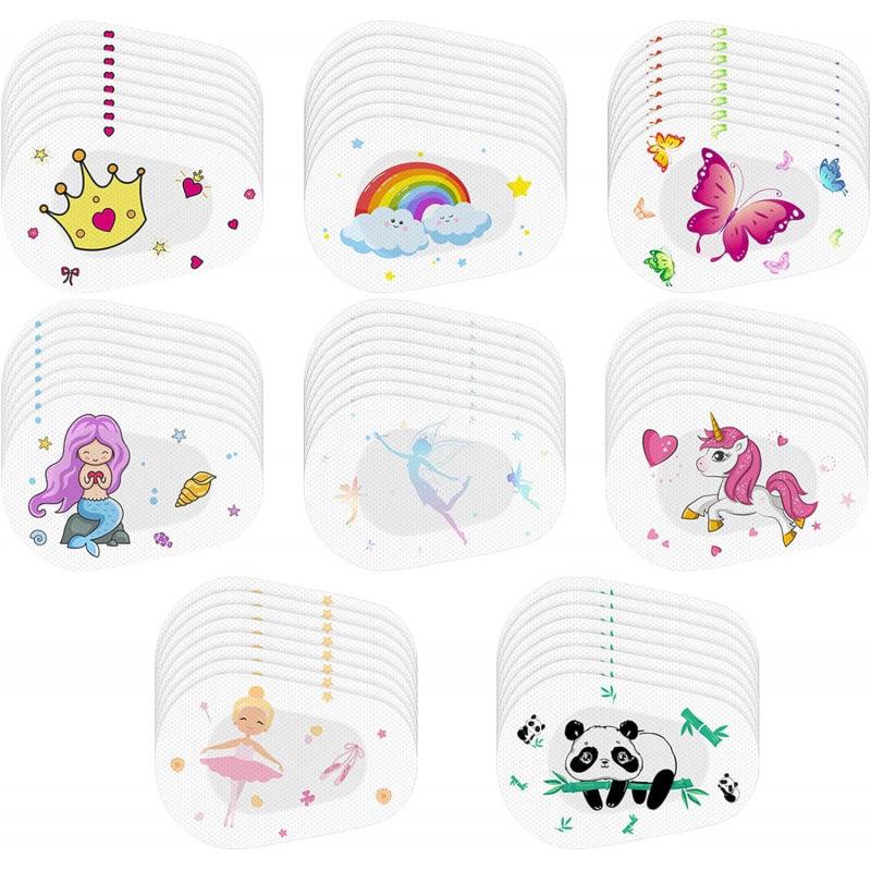 Einweg-Amblyopie-Augenklappen für Kinder zur Strabismus-Korrektur - Vollständige Abdeckung, Einzelaugentherapie